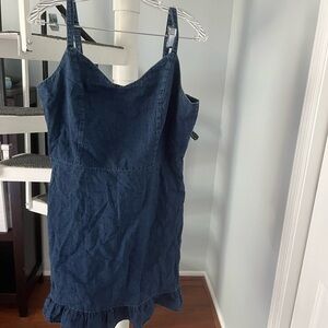 Old Navy Dark Blue Denim Dress